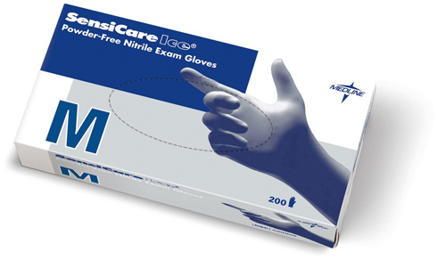 敏感冰测试手套XL氮蓝色（200张X 10盒）