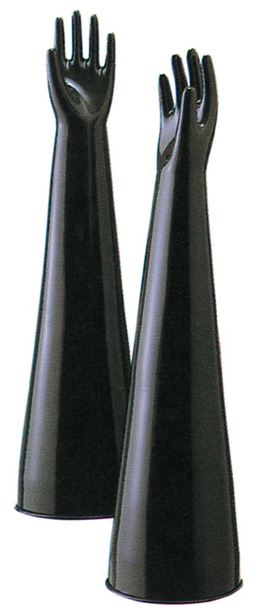 弹性手套Cl（CSM）8956轨道手柄总长度为800mm，用于8英寸端口