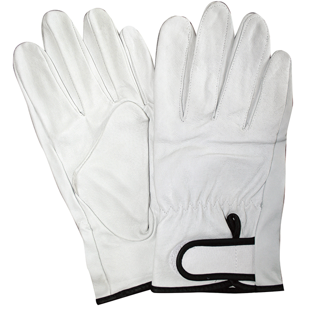 猪皮革手套KS350猪冠魔法LL尺寸（10对）