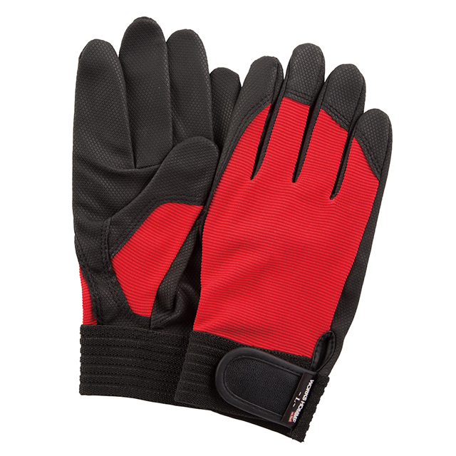 合成皮革手袋 2510 レッド LL(10双入)