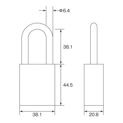 钥匙锁（挂锁）钥匙锁C 195063