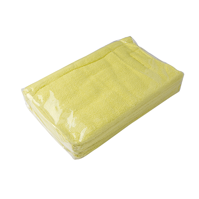 彩色毛巾166黄色（10件）