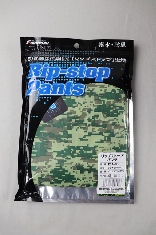 RSA-05数字迷彩绿色4L RIPSTOP PANTS RSA-05