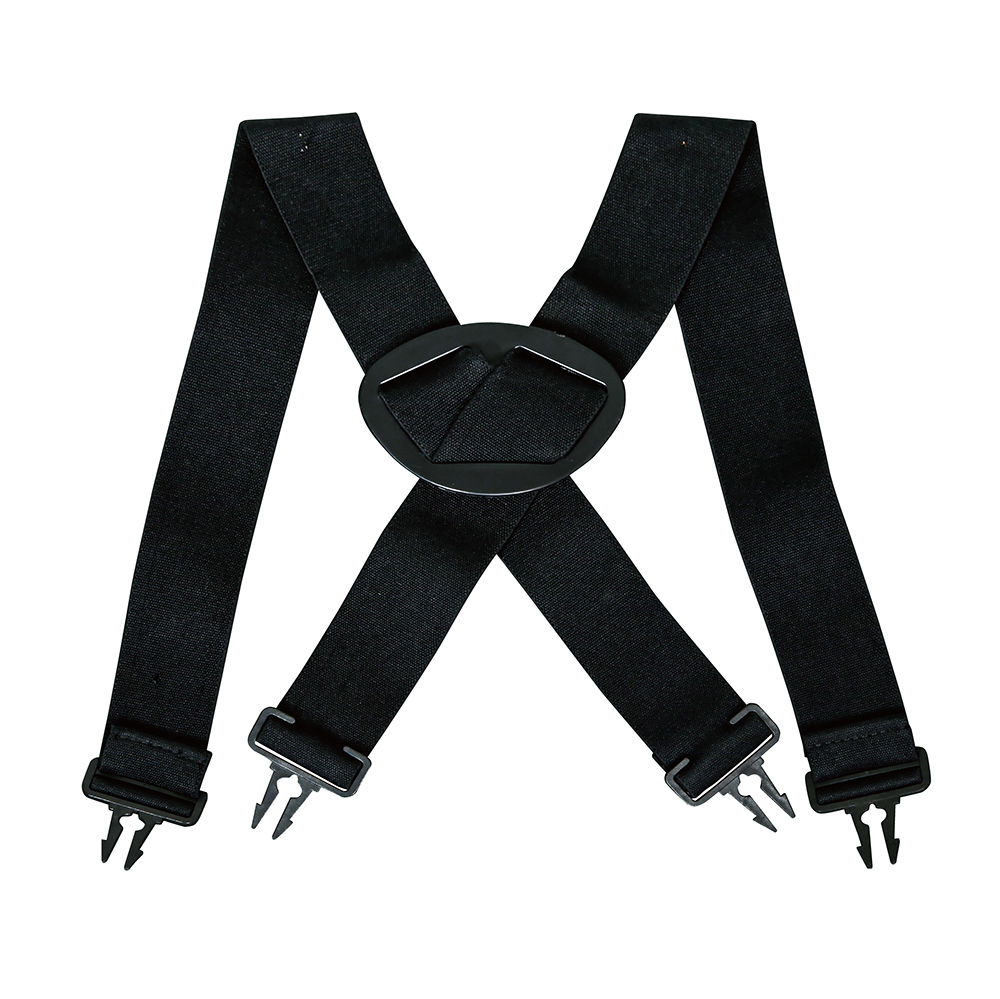 工作服肩带RA-1B，自由尺寸黑色