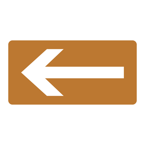 JIS管道识别贴纸（水平类型）HY-313L 381313