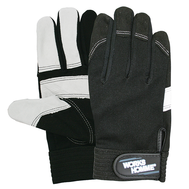 人造皮革手套3760猪皮革纤维冠魔法ll 10对