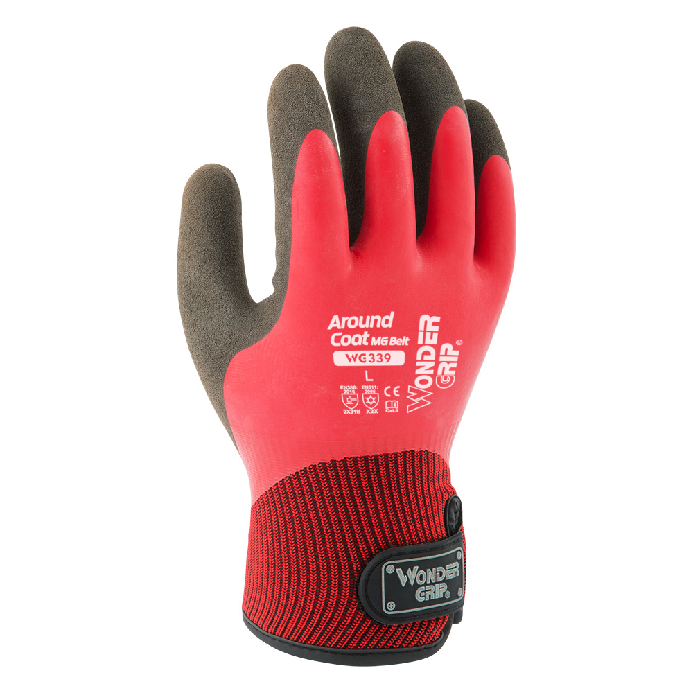 Wonder Grip Cold Protection周围的外套腕带WG339 M周围