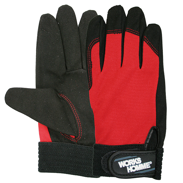 Microgiber Gloves 3750rd露背魔术红色LL（包括10对）