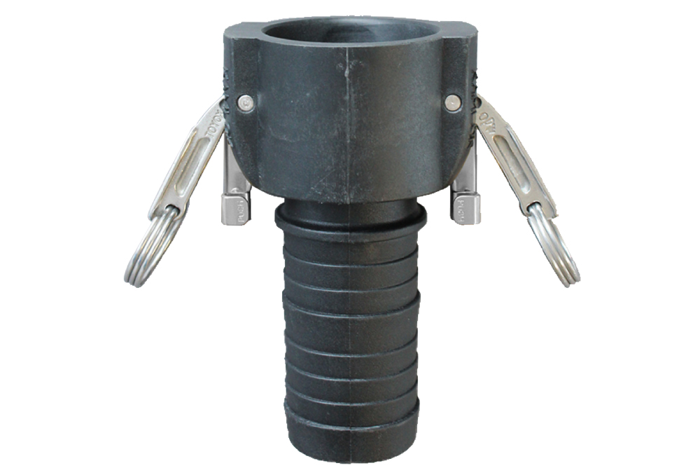 Camlock双锁铜（聚丙烯）软管柄633-CL 2英寸PP（对于软管内径50mm）