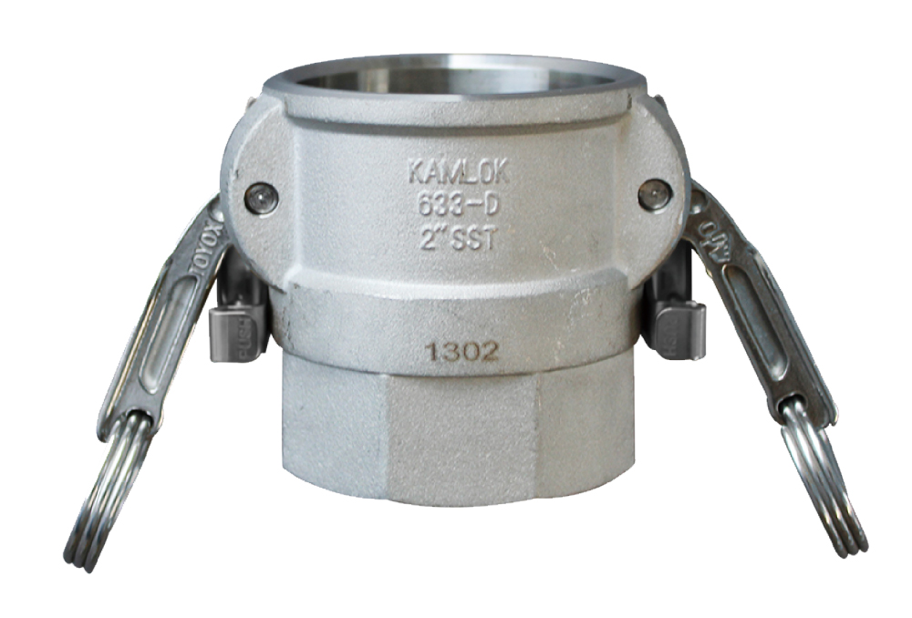 Camlock双锁类型铜Menesi（SUS）633-DBL 4英寸SST