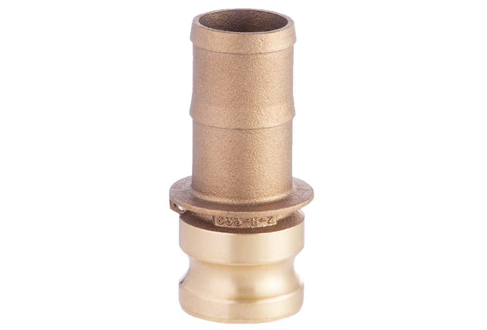 Camlock适配器软管小腿（青铜）633-E 4英寸BR