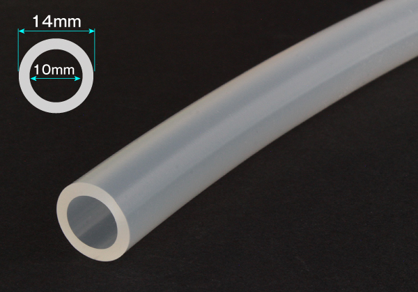 有机硅橡胶管10mm x 14mm切割