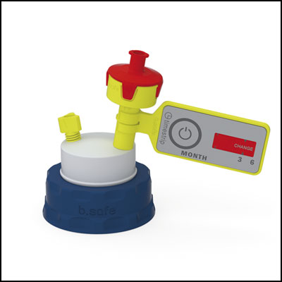 加仑瓶盖2P，带有unf端口BLM13801