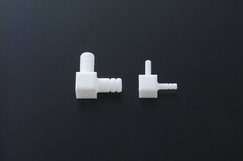 PTFE L形连接器适用的管子内径8mm CC1009