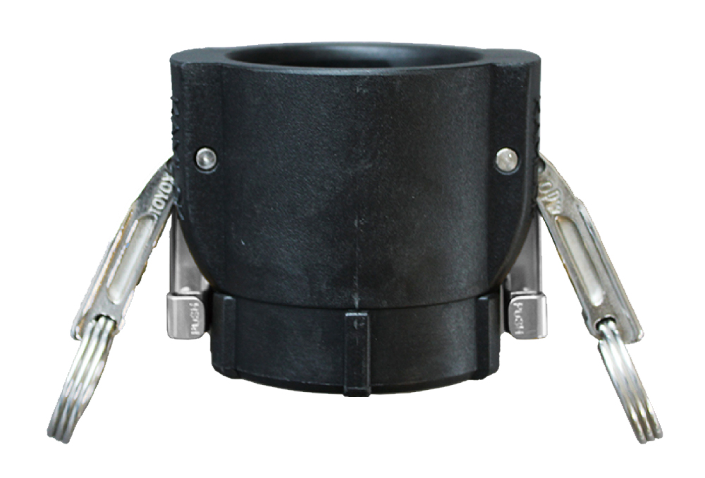 Camlock双锁类型铜菜单（Polypropelin）633-DBL 2英寸PP