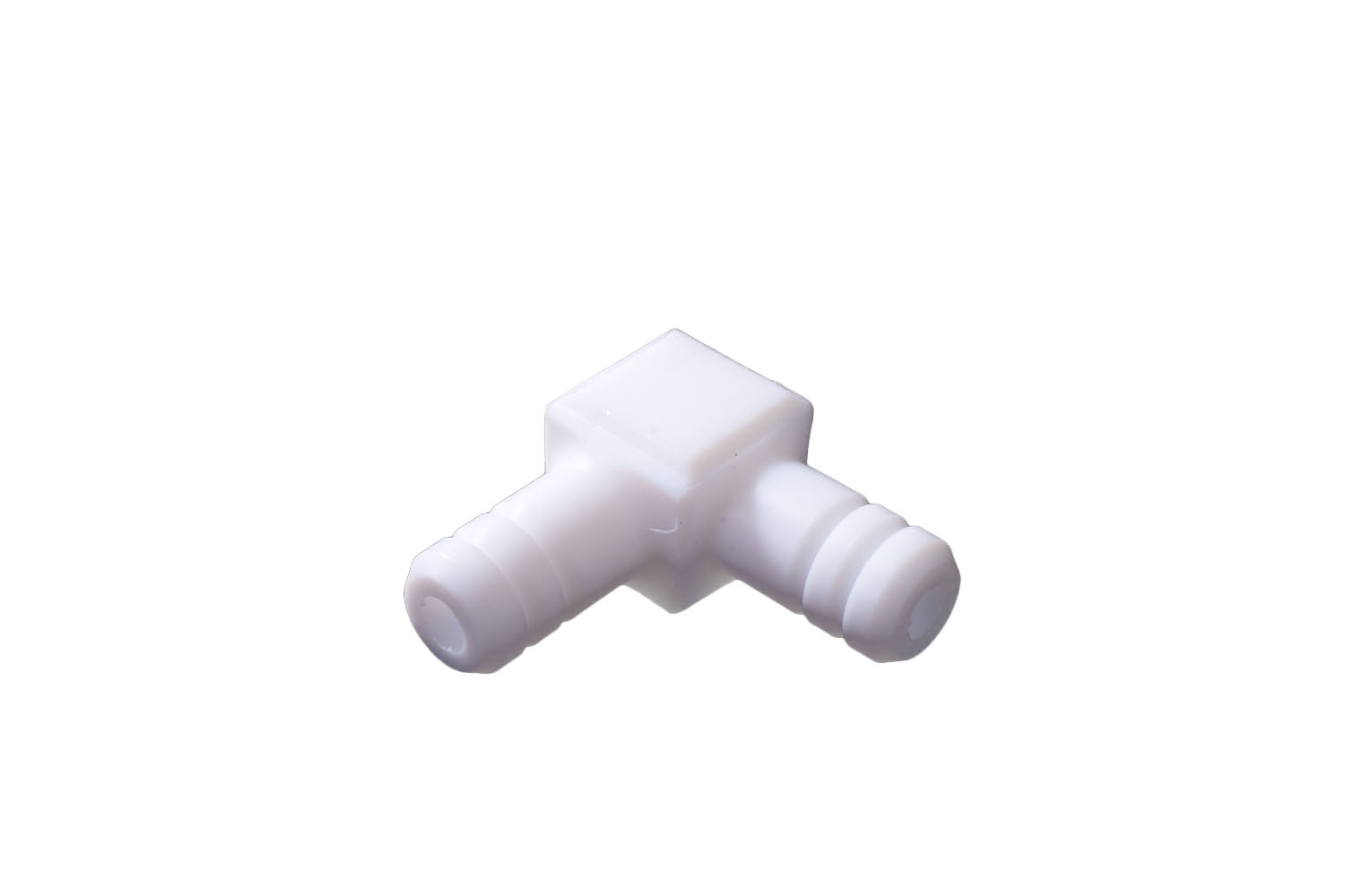 PTFE L形连接器适用的管子内径10mm CC1005