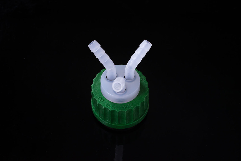 GL45软管的瓶盖，端口数：3 BL80036，1 PC