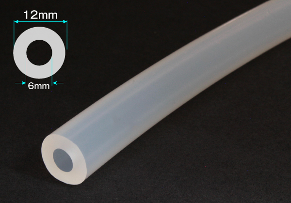 有机硅橡胶管6mm x 12mm切割