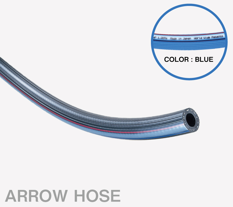Aero软管A型A（空气软管）A-9 9.5mm x 16.5mm蓝色（100m卷）