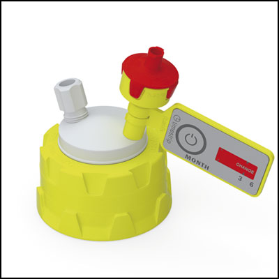 GL45瓶盖1+1 BLM14401与NPT端口