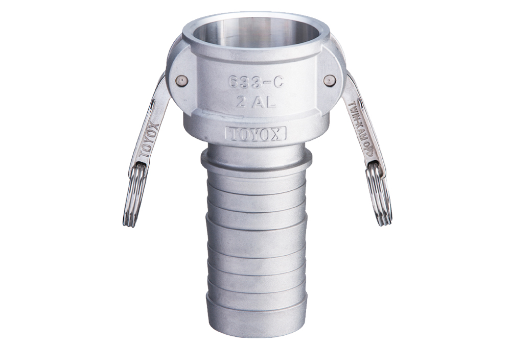 Camlock铜软管柄（铝合金）633-C 6英寸AL（对于软管内径150mm）