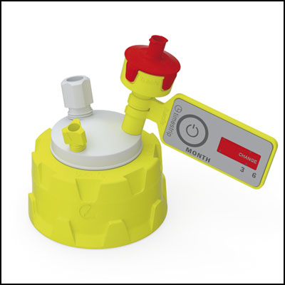 GL45瓶盖1+2 BLM14405与NPT端口