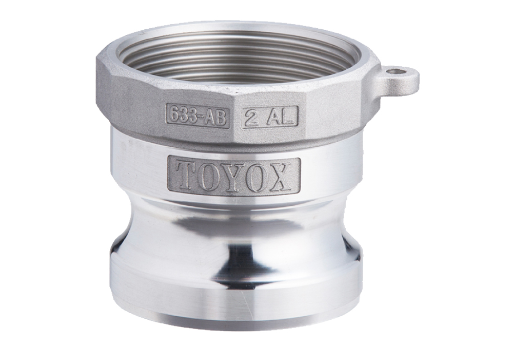 Camlock适配器菜单（铝合金）633-AB 6英寸AL