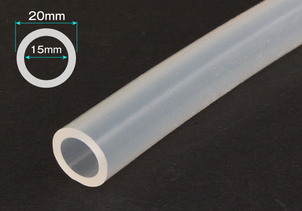 有机硅橡胶管15mm x 20mm切割