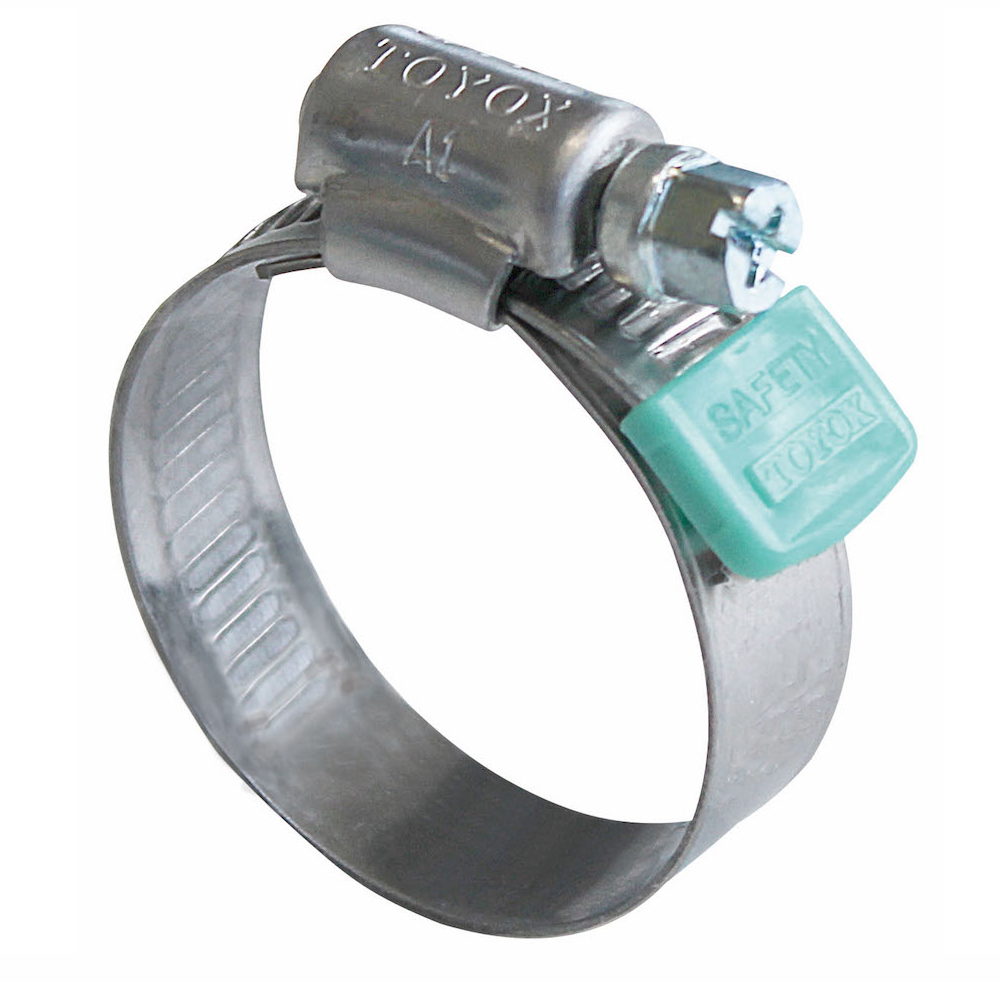 安全带（SUS304）SB-120适用的外径105mm至120mm（10pcs）