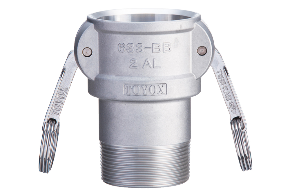 Camlock Copper操纵（铝合金）633-BB 6英寸AL