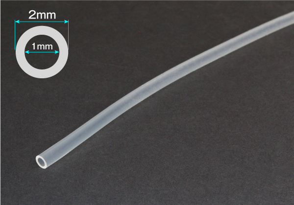 有机硅橡胶管1mm x 2mm切割