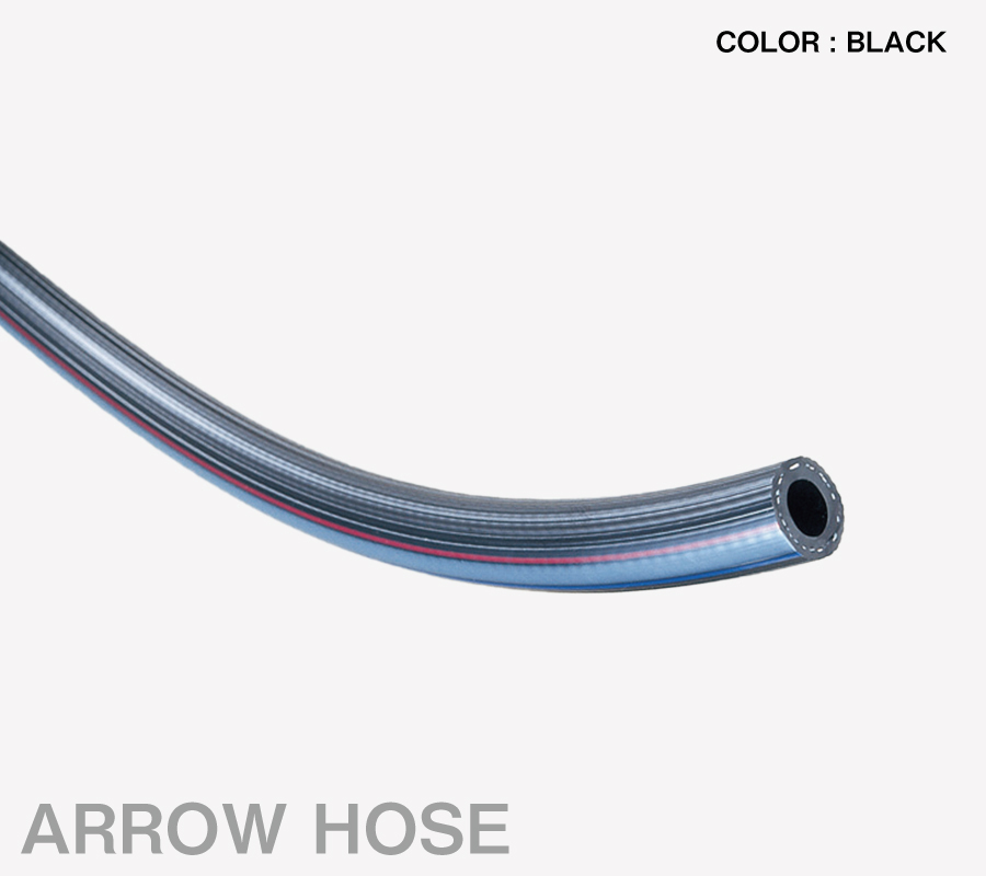 Aero软管A型A型（空气软管）A-13 13mm x 21.5mm黑色（100m卷）