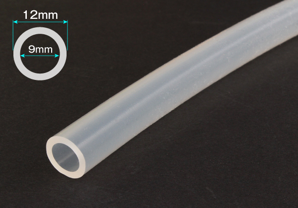 硅胶橡胶管9mm x 12mm切割