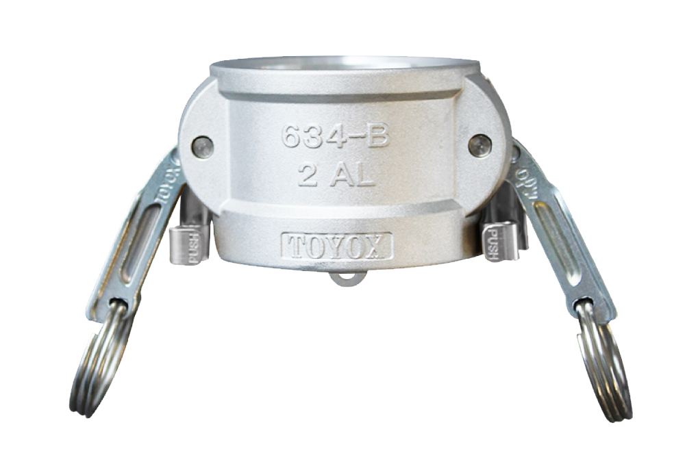 Camlock双锁类型铜（铝合金）灰尘盖634-bl 2-1/2英寸AL