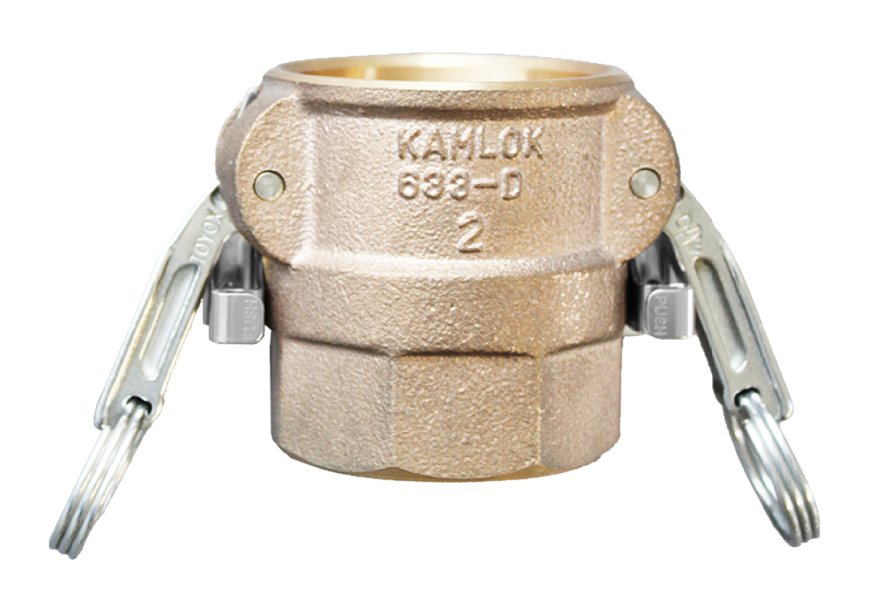 Camlock双锁类型铜Menesi（青铜）633-DBL 1英寸BR