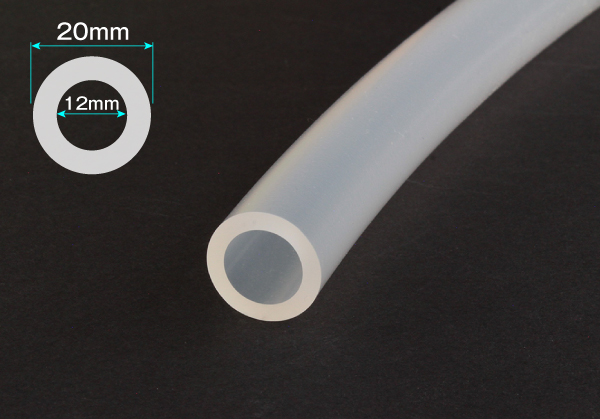 有机硅橡胶管12mm x 20mm切割