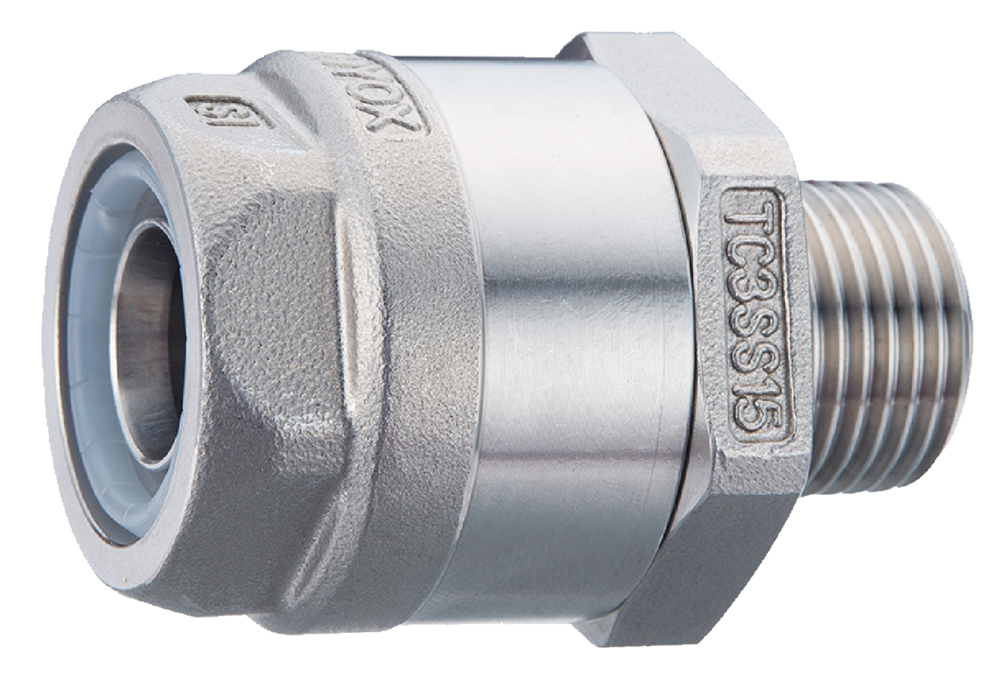 Toyo Connector TC3-SS型TC3-SS25-R1（对于软管内径25mm）