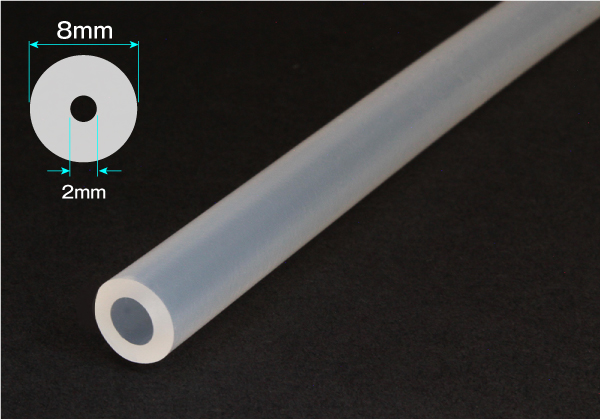 有机硅橡胶管2mm x 8mm切割