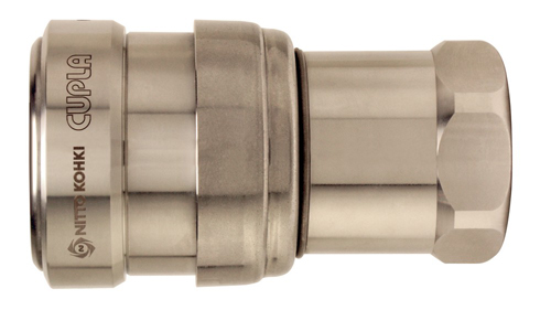 Zerospil Cupra不锈钢插座用于安装螺钉，安装尺寸为R 1