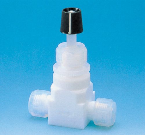 PTFE针阀I型（PTFE/PFA）适用的管外径12&phi;孔直径&phi;5