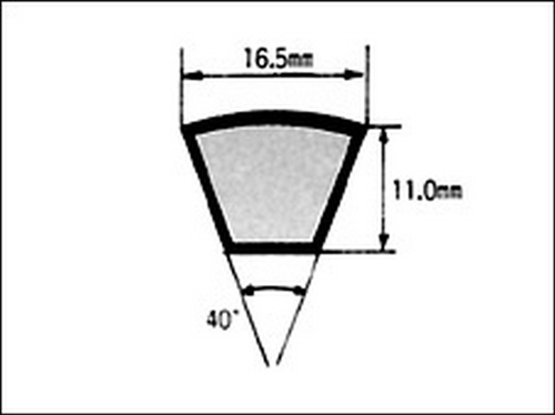 耐热V带（红色）B类型编号128 3251mm
