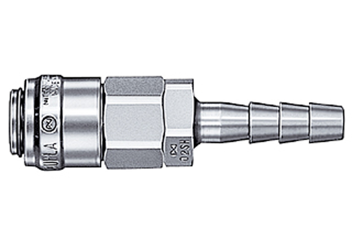 超级耦合器（用于轻巧的小型空气管道）02SH 1/4软管5 pcs