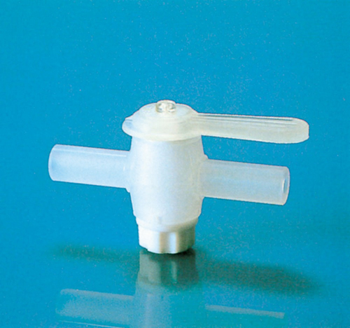 PFA双向阀（用于压制）分支管道外径12&phi;插头18孔口直径&phi;4