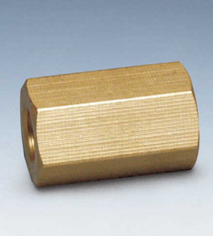 螺纹接头不同直径插座（由黄铜制成）G6R-0604-BS