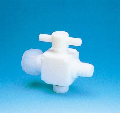 对于PTFE双向阀装置，适用的管外径12&phi;x连接螺钉PT3/8