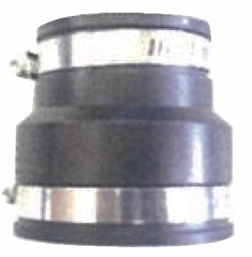 PVC橡胶柔性耦合RBFCRS75X50直径不同直径