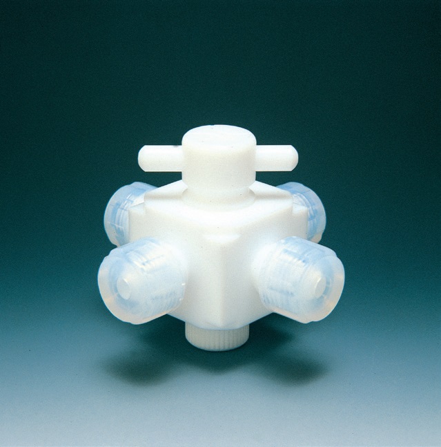 氟树脂四向阀（连接类型）&phi;10NR0032-003