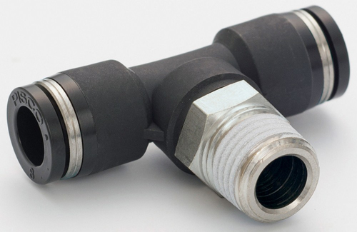 管拟合抗固定T恤PB 6-03-EG适用的管外径6螺钉R3/8 10件