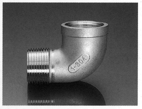 SUS管道安装不锈钢街肘2