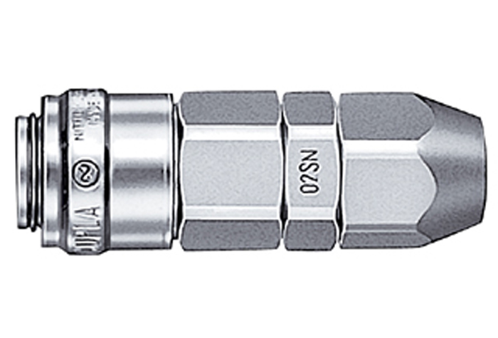 超级耦合器（用于轻巧的小型空气管道）02SN&phi;6.5x&phi;10软管5 pcs